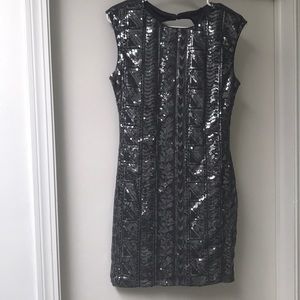 Metallic dress